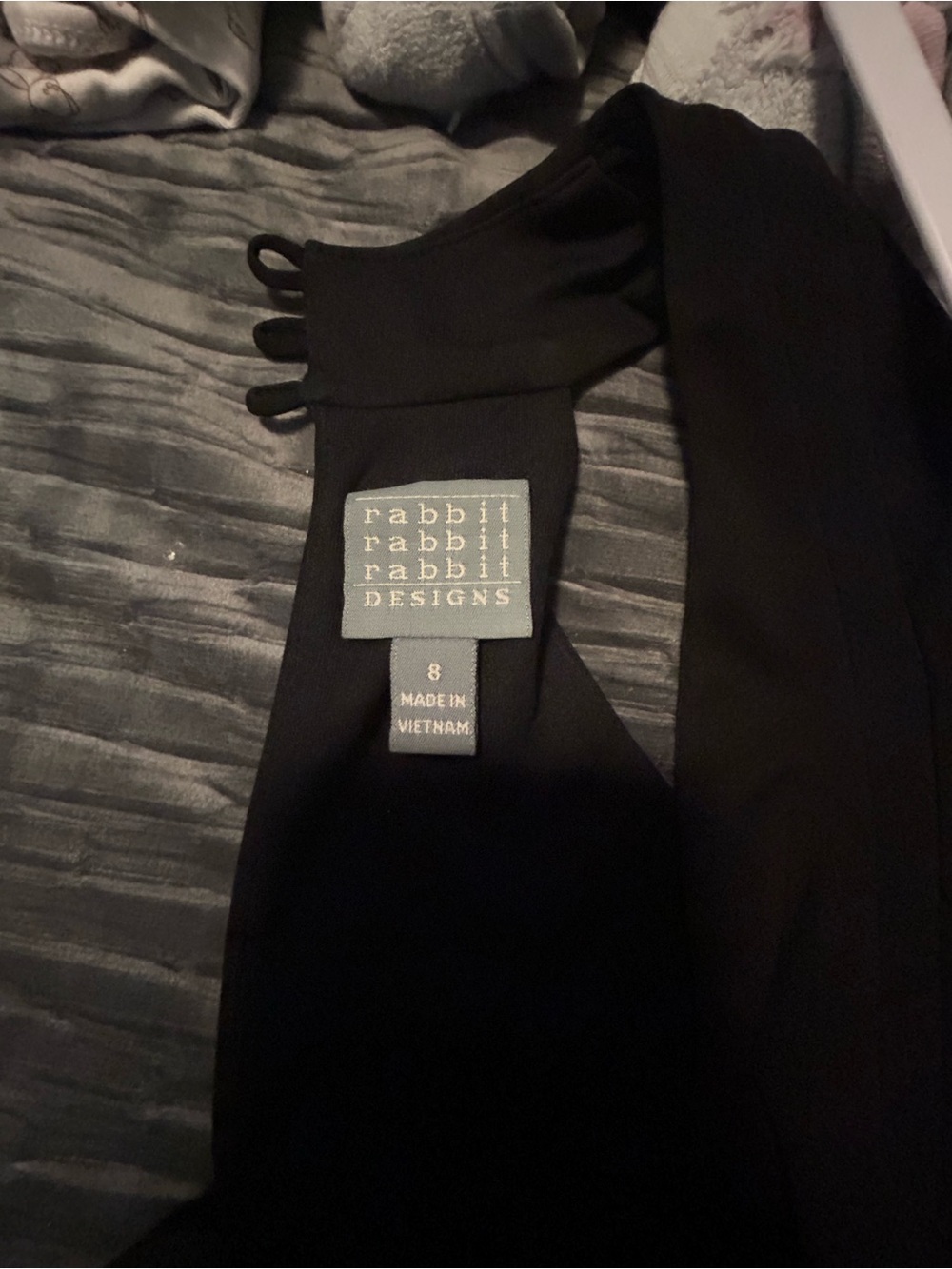 Rabbit Rabbit Rabbit Black Sleeveless Maxi Dress - Picture 5 of 5